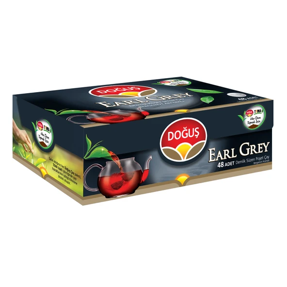 Doğuş Earl Grey Demlik Poşet Çay 48'li 153 G (8'li Paket) ürün görseli 1