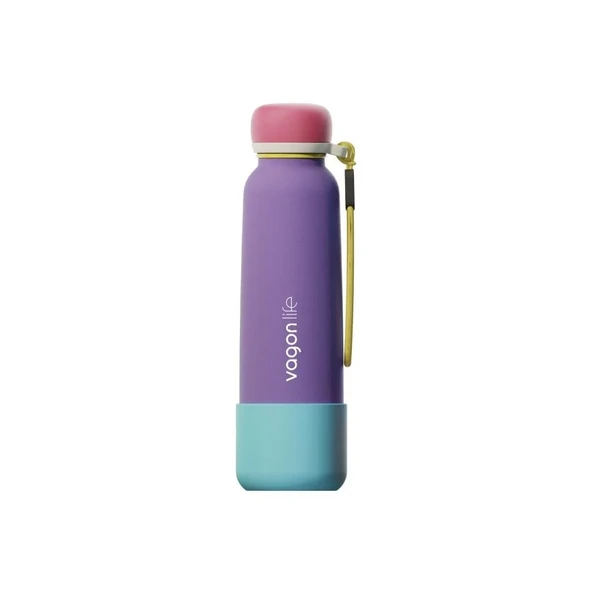 Vagonlife 750 ml Pipetli Sızdırmaz Paslanmaz Çelik Termos Matara El Askılı Bpa Içermez 750ML ürün görseli 1