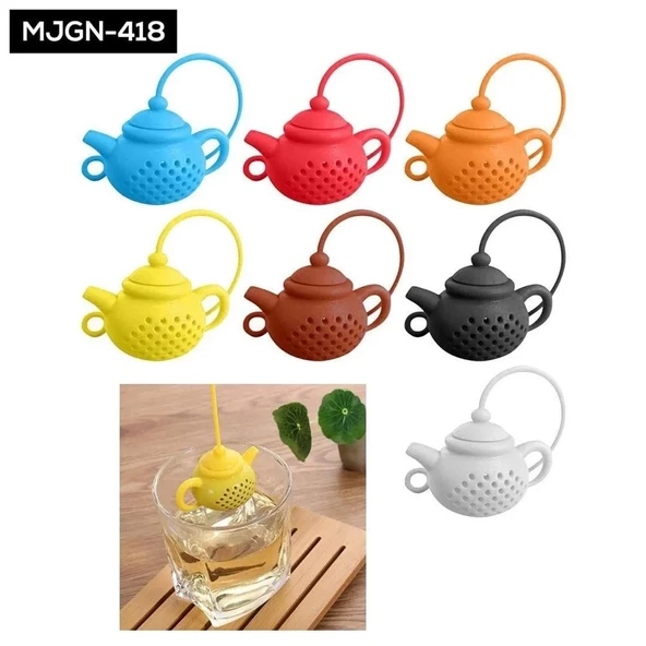 Çaydanlık Tasarımlı Çay Demleme Süzgeçi ürün görseli 1
