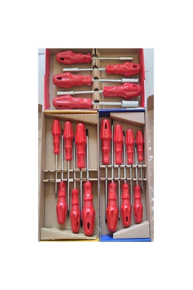 Lokma Tornavida Torx Tornavida Düz Yıldız Tornavida Seti Takımı ürün görseli 1