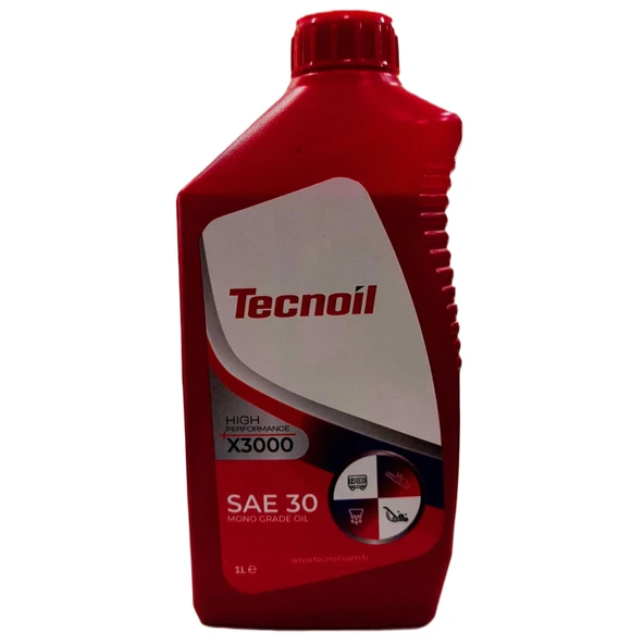 Tecnoil High Performance X3500 30 Numara Zincir Yağı 1 Lt ürün görseli 1