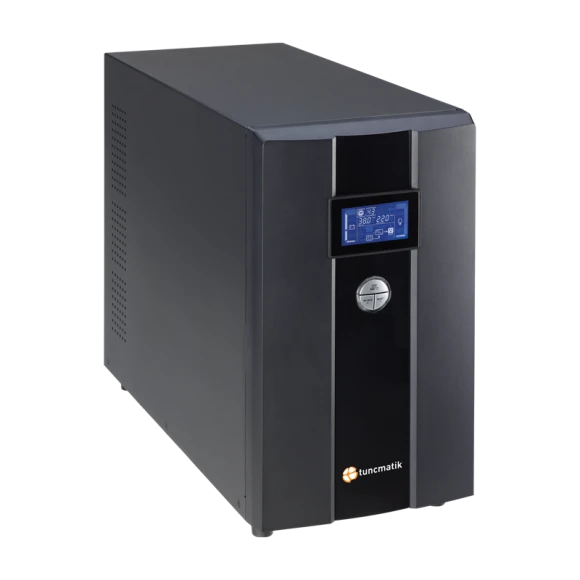 3 Kva On-Line Newtech Pro3 Ups Lcd Ekran 6X9Ah Akü Kesintisiz Güç Kaynağı ürün görseli 1
