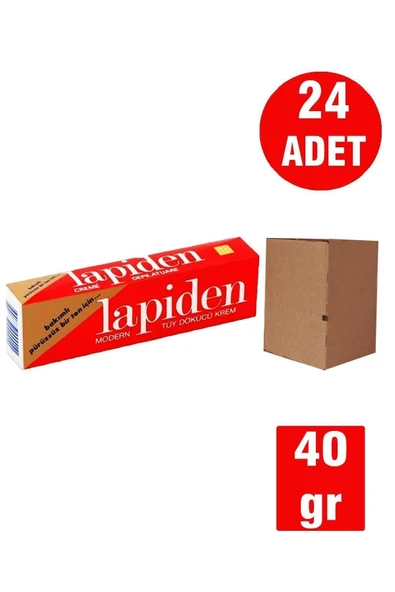 Lapiden Tüy Dökücü Krem Unisex 40 gr 24 Adet ürün görseli 1