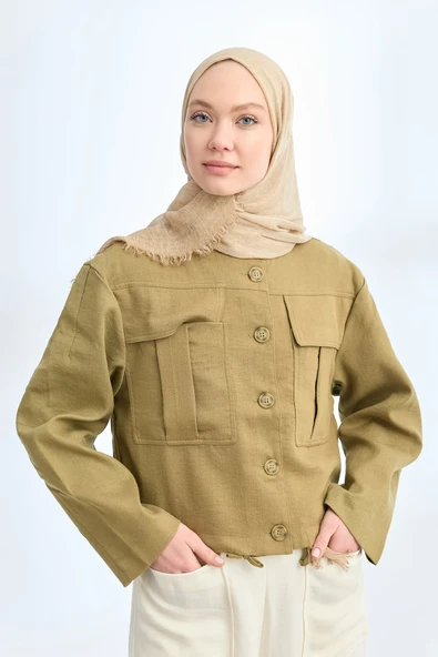 Organic Touch Viskoz Şal- 3601 - Resim 8