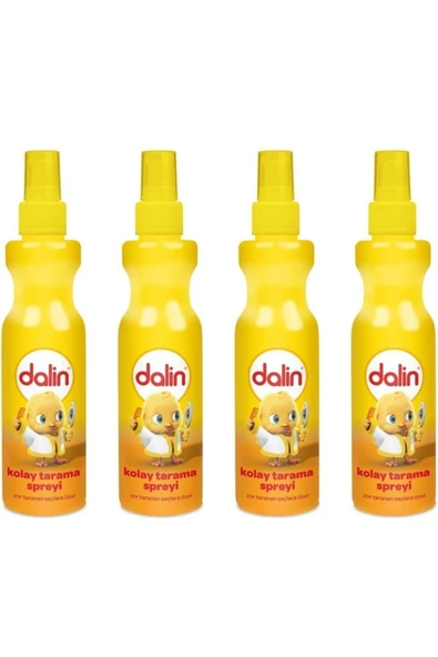 Dalin Kolay Tarama Saç Spreyi Badem Özü Ve Panthenol 200 ml 4 Adet ürün görseli 1