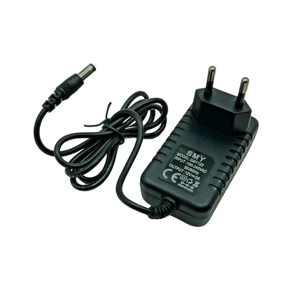 Smy Smy122 12v 2a (5.5*2.5) Standart Uçlu Adaptör ürün görseli 1