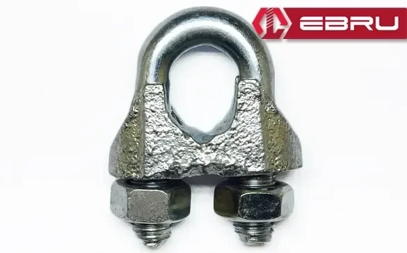 Çelik Halat Bağlama, Düğüm, Klemens 8 Mm - 25 Adet ürün görseli 1