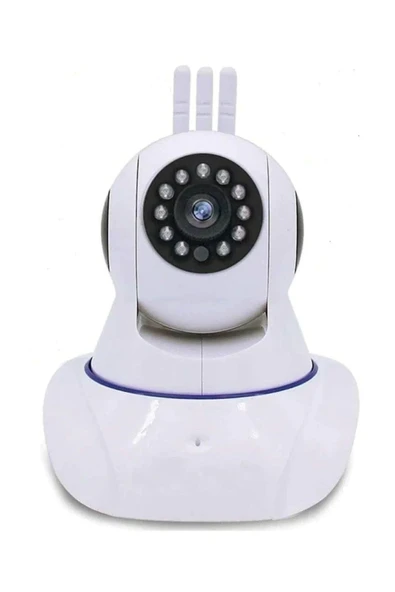 Gece Görüşlü Hd 360 Derece Wifi Ip Kamera Bebek Kamerası ürün görseli 1
