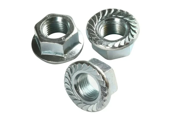 Altıköşe Flanşlı Somun M6 - 100 Adet ürün görseli 1
