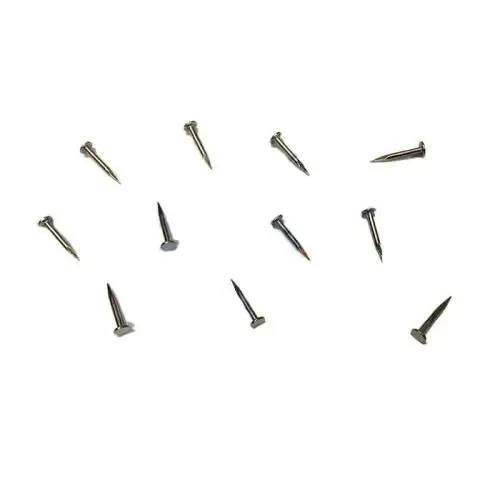 Klips, Menteşe, Ayağı Çivisi 9mm Çelik - Nikel 10gr ürün görseli 1