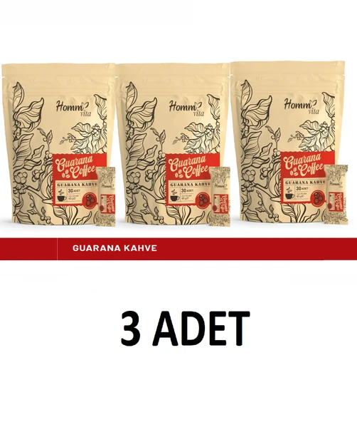 Homm Vita Guarana Kahve 30'lu (60 gr) - 3 Adet ürün görseli 1