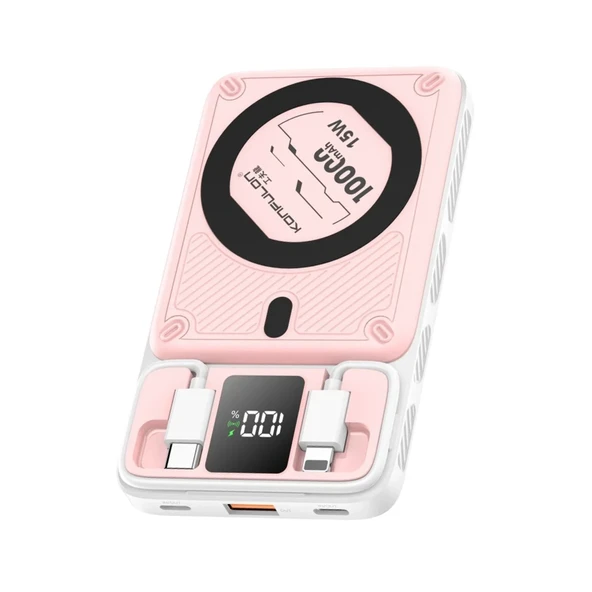 M25w 10.000 Mah 20w Pd Magsafe Powerbank - Pembe ürün görseli 1