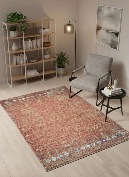 Fenomen Carpet Otantik Koleksiyonu Yumuşak Dokulu Eskitme Vintage Halı ürün görseli 1