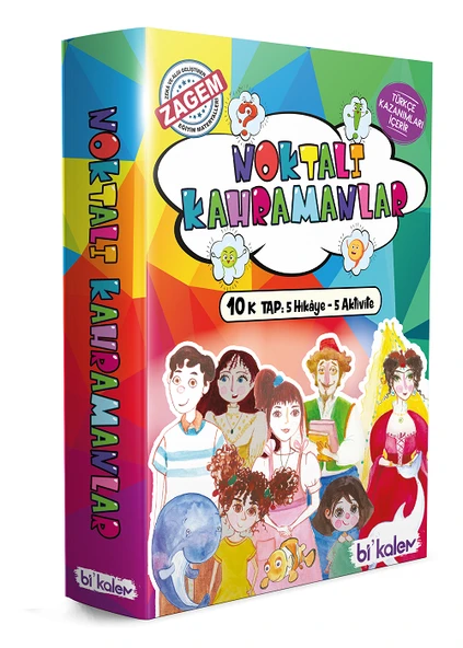 2. Sınıf Noktalı Kahramanlar Hikaye Seti ürün görseli 1