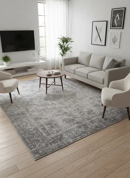Fenomen Carpet Otantik Koleksiyonu Yumuşak Dokulu Eskitme Vintage Halı ürün görseli 1