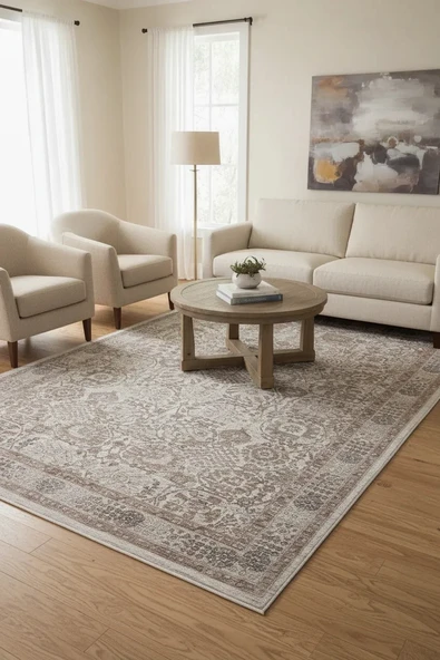 Fenomen Carpet Otantik Koleksiyonu Yumuşak Dokulu Eskitme Vintage Halı ürün görseli 1