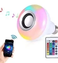 Bluetooth Hoparlör Akıllı Led Ampül Lamba ürün görseli 1