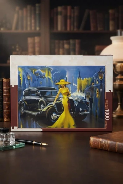 Gece Yolculuğu ve Melodi: Gecenin Güzeli 1000 Parça Eğitici Öğretici Puzzle ürün görseli 1