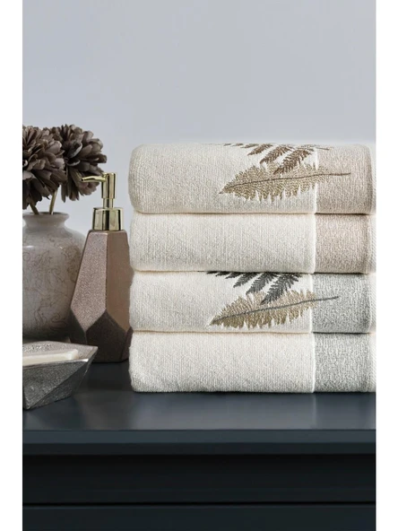 Özdilek Cotton Bliss Kutulu 4'lü El ve Yüz Havlusu 50 x 90 ürün görseli 1