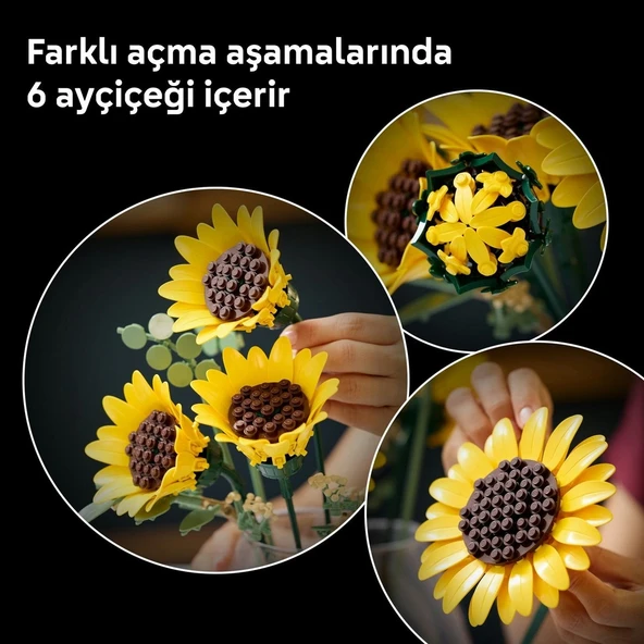 LEGO Botanicals Ayçiçeği Buketi 11502 - Resim 2