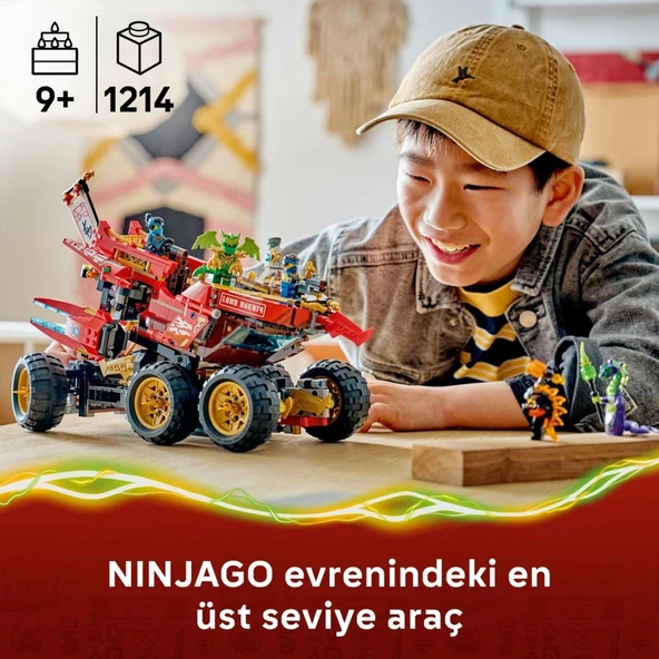 LEGO 71869  NINJAGO® Kara Gemisi - Resim 5
