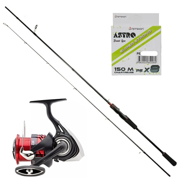 Daiwa Ninja 3000 - Ryuji Luna 270cm 5-55 Spin Olta Seti ürün görseli 1