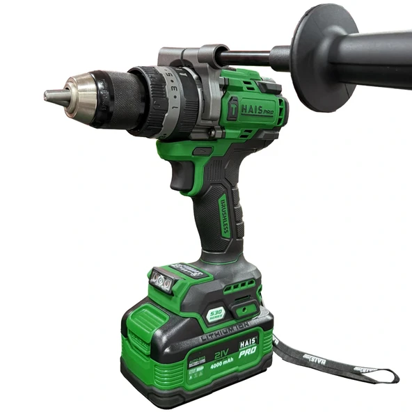 HAISPRO Profesyonel Darbeli Matkap S30 RB-2111 21 V 4.0 Ah Çift Akülü ürün görseli 1