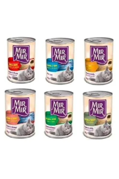 Mırmır Karışık Kedi Konserve 12x400gr ürün görseli 1
