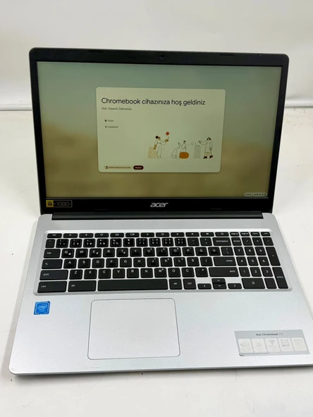 Acer Chromebook 315 İntel Yeni Nesil Celeron İşlemci 4 Gb Ram 64 Gb M.2 SSD 15.6 İnç Ekran Dizüstü Bilgisayar ( OUTLET ) ürün görseli 1