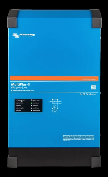 Victron İnvertör/Şarj Cihazı MultiPlus-II 48/5000/70-50 Inverter/Charger (PMP482505012) ürün görseli 1