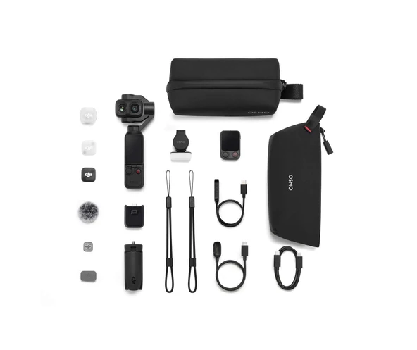 DJI Osmo Pocket 4P Creator Vlog Combo ürün görseli 1