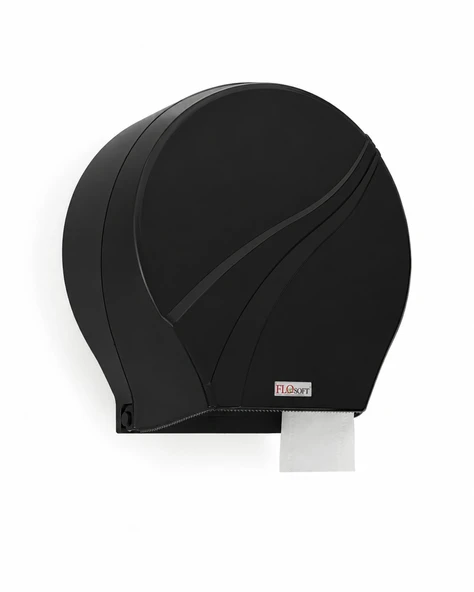 Flosoft Mini Jumbo Tuvalet Kağıdı Aparatı Siyah (F165S) ürün görseli 1