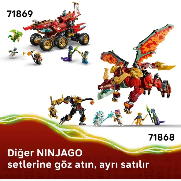 LEGO 71869  NINJAGO® Kara Gemisi - Resim 10