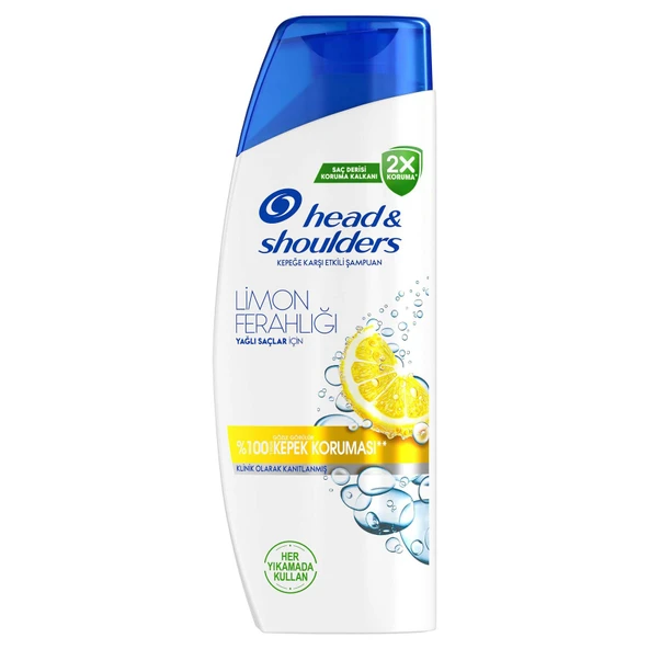 Head & Shoulders Şampuan Limon Ferahlığı 1in1 330 Ml (7'li Paket) ürün görseli 1