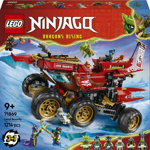 LEGO 71869  NINJAGO® Kara Gemisi - Resim 3