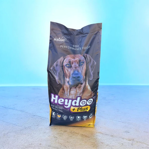HEYDOO +PLUS DOG KUZU ETLİ YÜKSEK ENERJİLİ KÖPEK MAMASI 15KG. ürün görseli 1