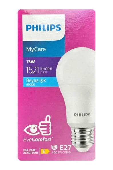 PHILIPS 13 W BEYAZ AMPUL ürün görseli 1