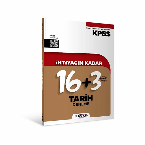 İhityacın Kadar KPSS Lisans Önlisans Ortaöğretim Tarih 19 Deneme Marka Yayınları ürün görseli 1