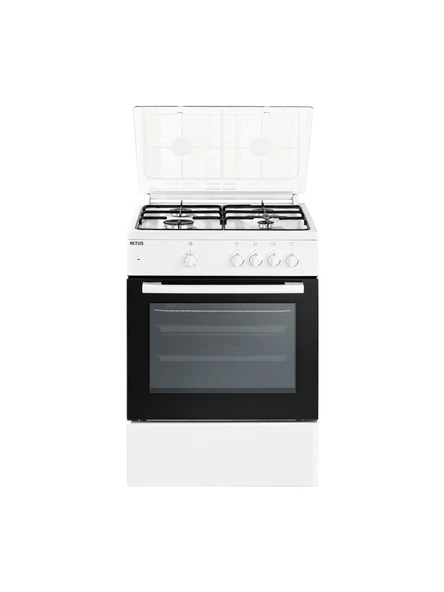 Altus AL 555 GD 65 lt Beyaz Ocaklı Fırın ürün görseli 1