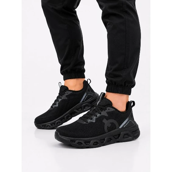 WO MAX ERKEK SNEAKER AYAKKABI SİYAH 40-45 ürün görseli 1