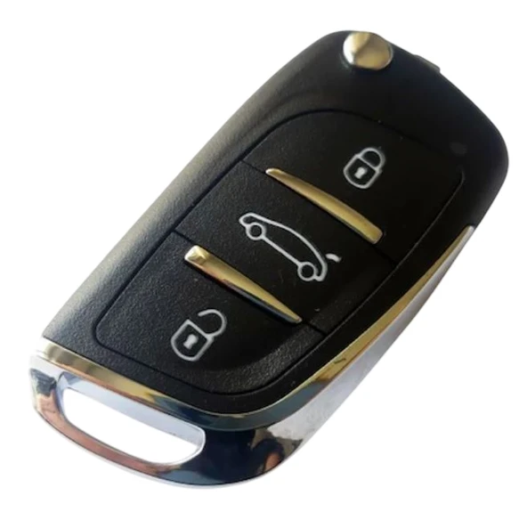 Peugeot Citroen Tipli KD Keydiy NB11 3 Tuşlu Akıllı Kumanda Anahtar Dış Kabı Oto Anahtarlık ürün görseli 1