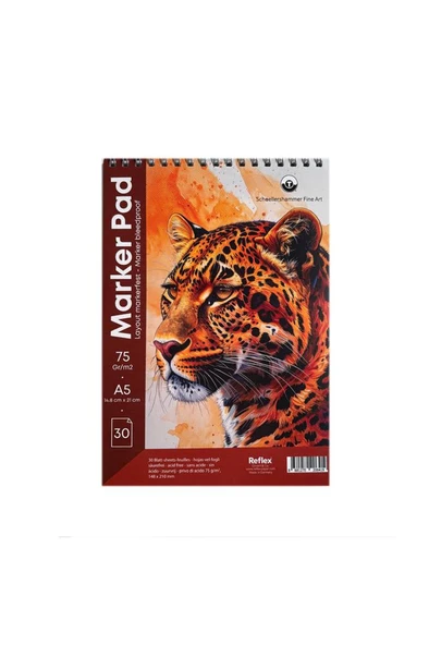Sketch Marker Pad Suluboya Blok A5 75gr 30 Yaprak ürün görseli 1