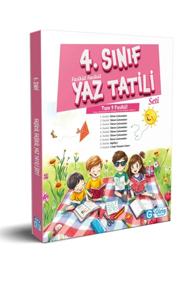 4.sınıf Yaz Tatili Fasikül Seti ( 11 Fasikül - Her Fasikül 14 Sayfa) ürün görseli 1