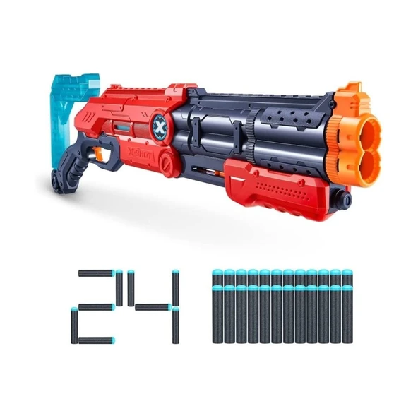36436 X-Shot Silah Sünger Atan Excel-Vigilante 24 -NessiWorld ürün görseli 1
