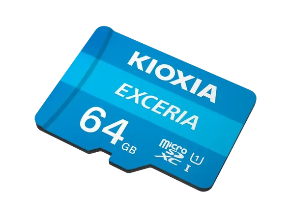 KIOXIA 64GB Exceria Micro SDXC UHS-1 C10 100MB/sn Hafıza Kartı ürün görseli 1
