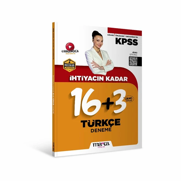 İhityacın Kadar KPSS Lisans Önlisans Ortaöğretim Türkçe 19 Deneme Marka Yayınları ürün görseli 1