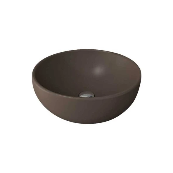 BOCCHI VENEZIA ÇANAK LAVABO 45 CM MAT KAHVE ürün görseli 1