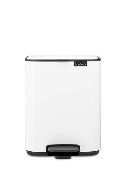BRB-8710755236884-BRA 236884-001-01-BO WHITE PEDALLI ÇÖP KUTUSU 7L ürün görseli 1