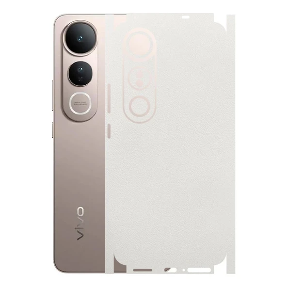 Vivo V50 Lite ile Uyumlu Bumper Serisi Premium Kaplama 360  Beyaz ürün görseli 1