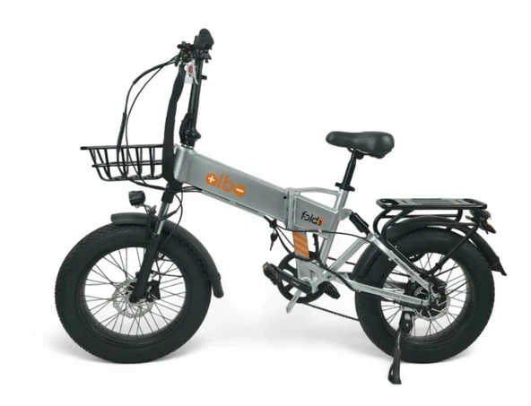 ALBA FOLD 3 48V 15Ah (720Wh) KOLON JANT UÇAK GRİSİ ürün görseli 1